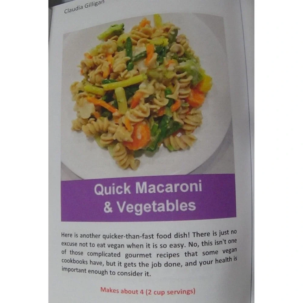 MAHA Vegan Cookbook 